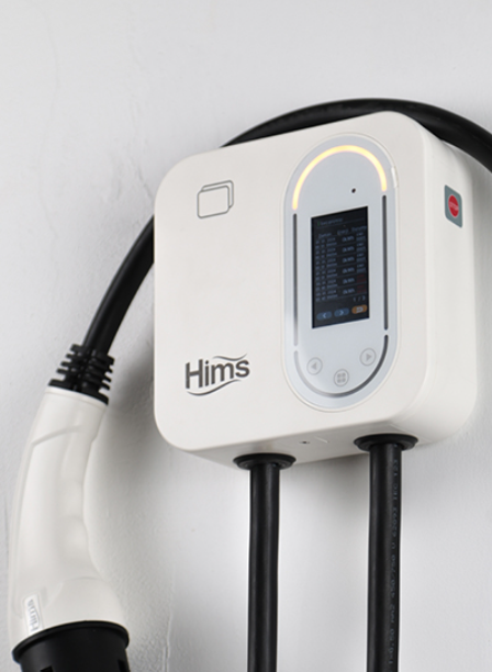 Hims 22kW Tip 2 Soketli 5m Kablolu Beyaz Smart Elektrikli Araç Şarj İstasyonu Hims 22kW Tip 2 Soketli 5m Kablolu Beyaz Smart Elektrikli Araç Şarj İstasyonu görsel 3