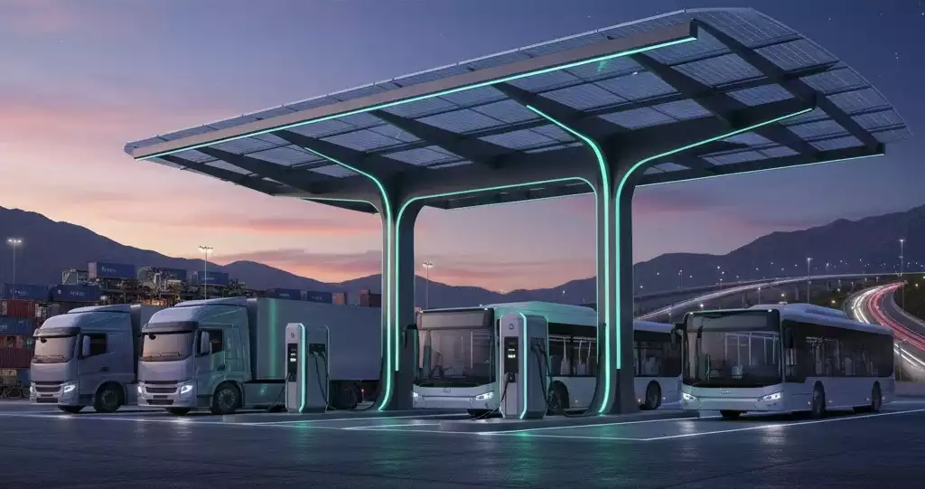 Şarj Ağlarında Ağır Tonajlı Hizmet Araçlara Özel Çözümler